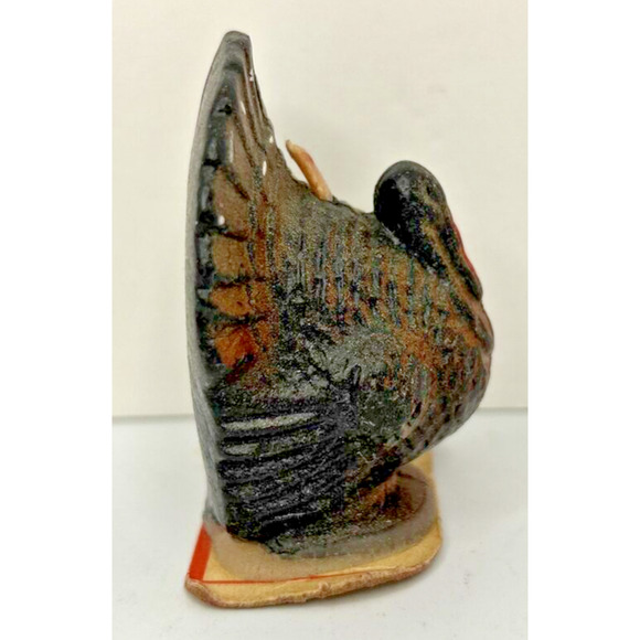 Vintage Gurley Thanksgiving Turkey Candle 2.5" SKU H563 - Picture 2 of 4